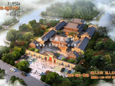 衢州天福寺重建规划效果图